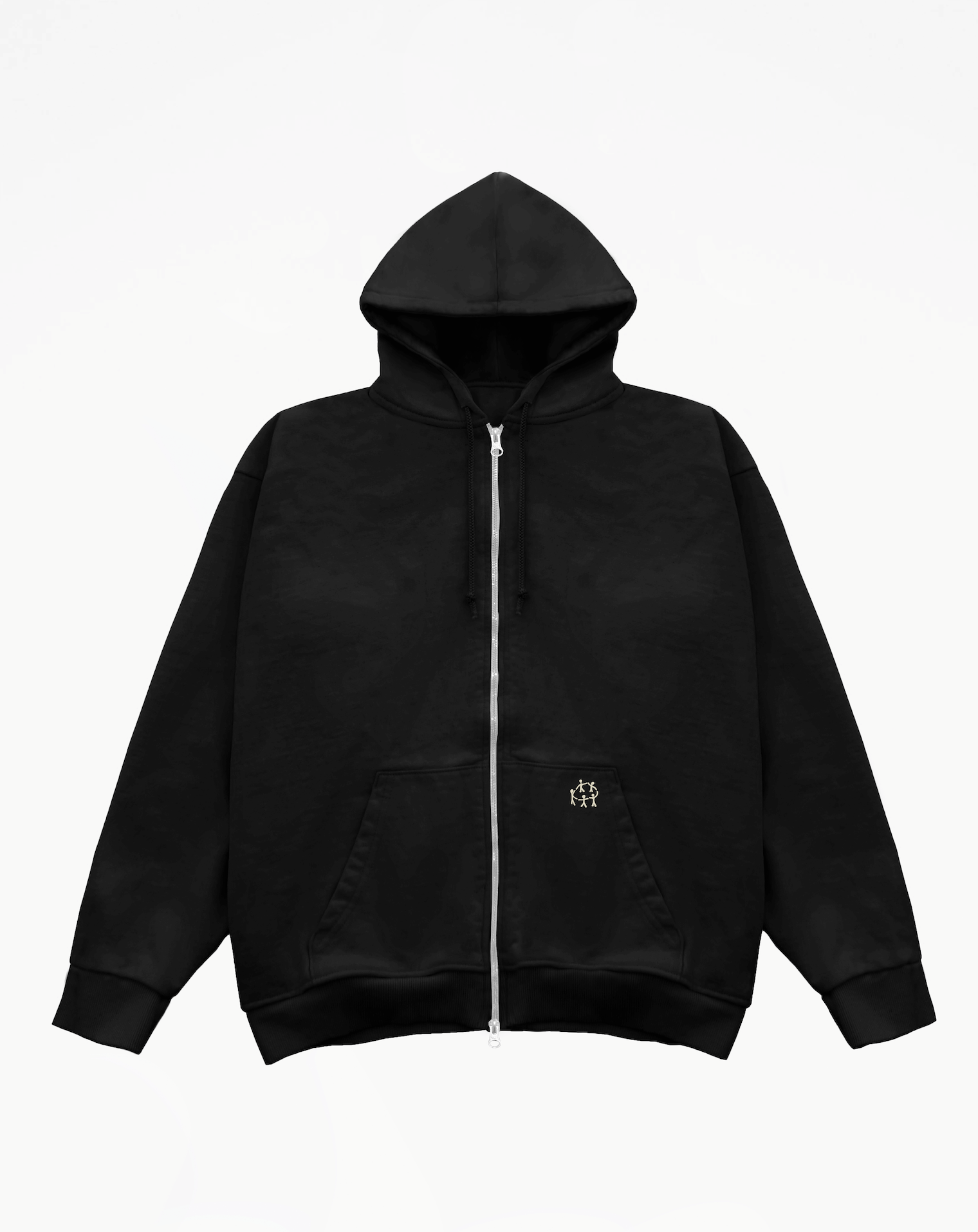 Boxy Zip-Hoodie